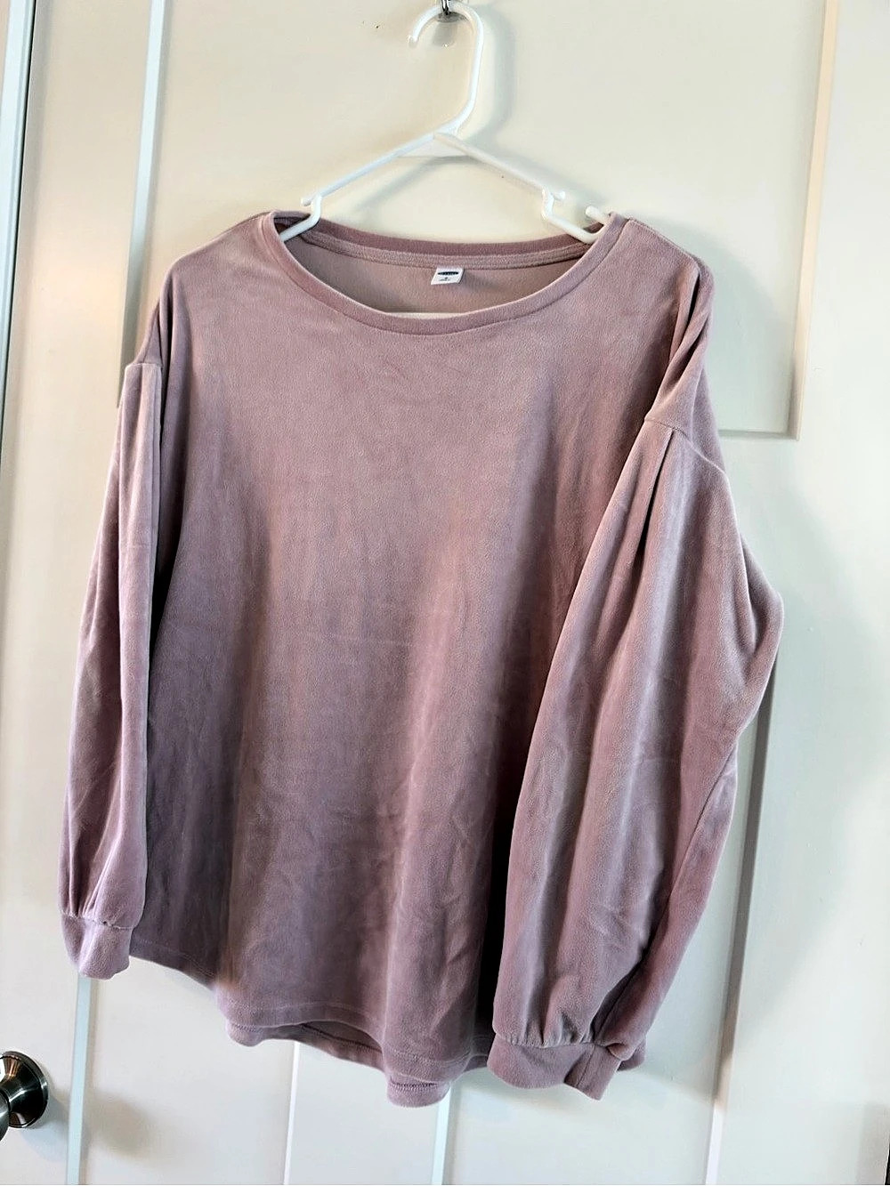 Old Navy Long Sleeve Top in Pink Size Medium Like New